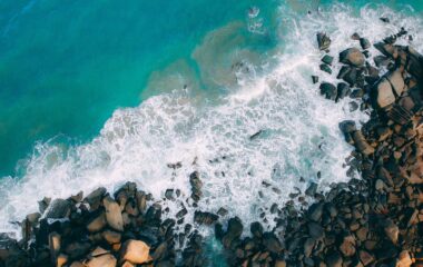 ocean wave seashore