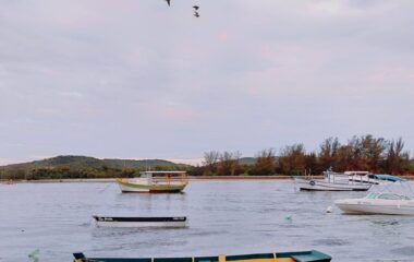 yellow and black boat in body of water