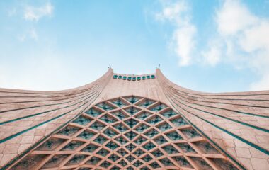 low angle photography of high rise building