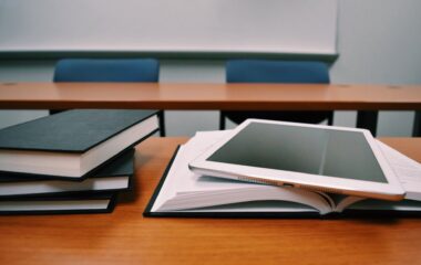 books classroom close up college