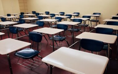 chairs classroom college desks