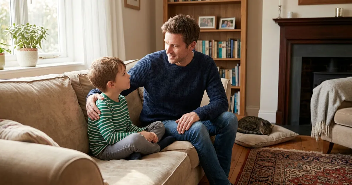 להרגיע ילדים אחרי המלחמה